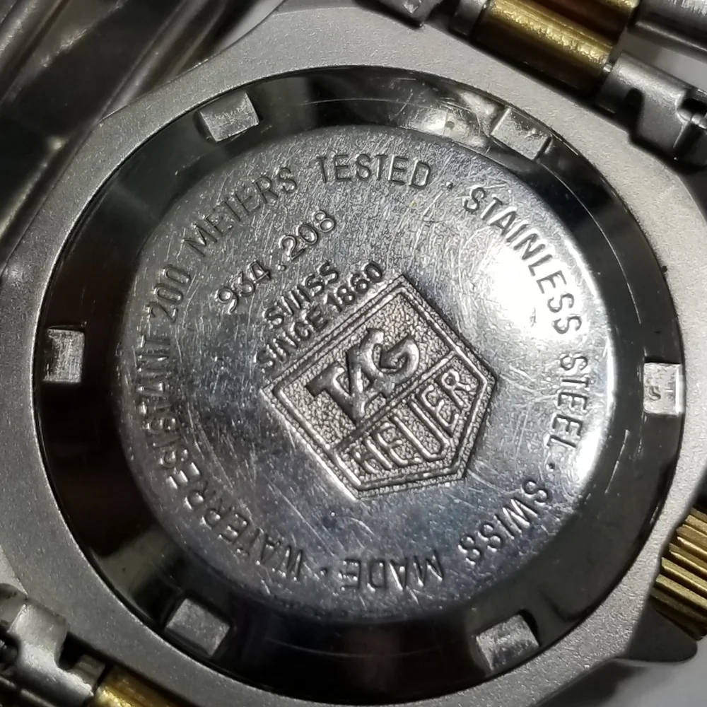 Authentic Tag Heuer two tone Swiss made watch. - Picture 15 of 16